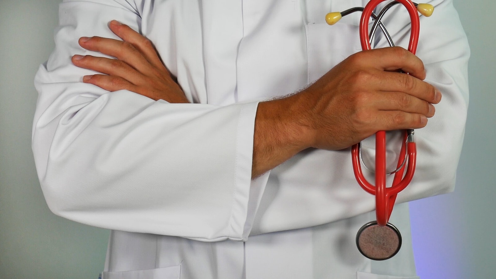 Doctor consulting with a patient in a bright office