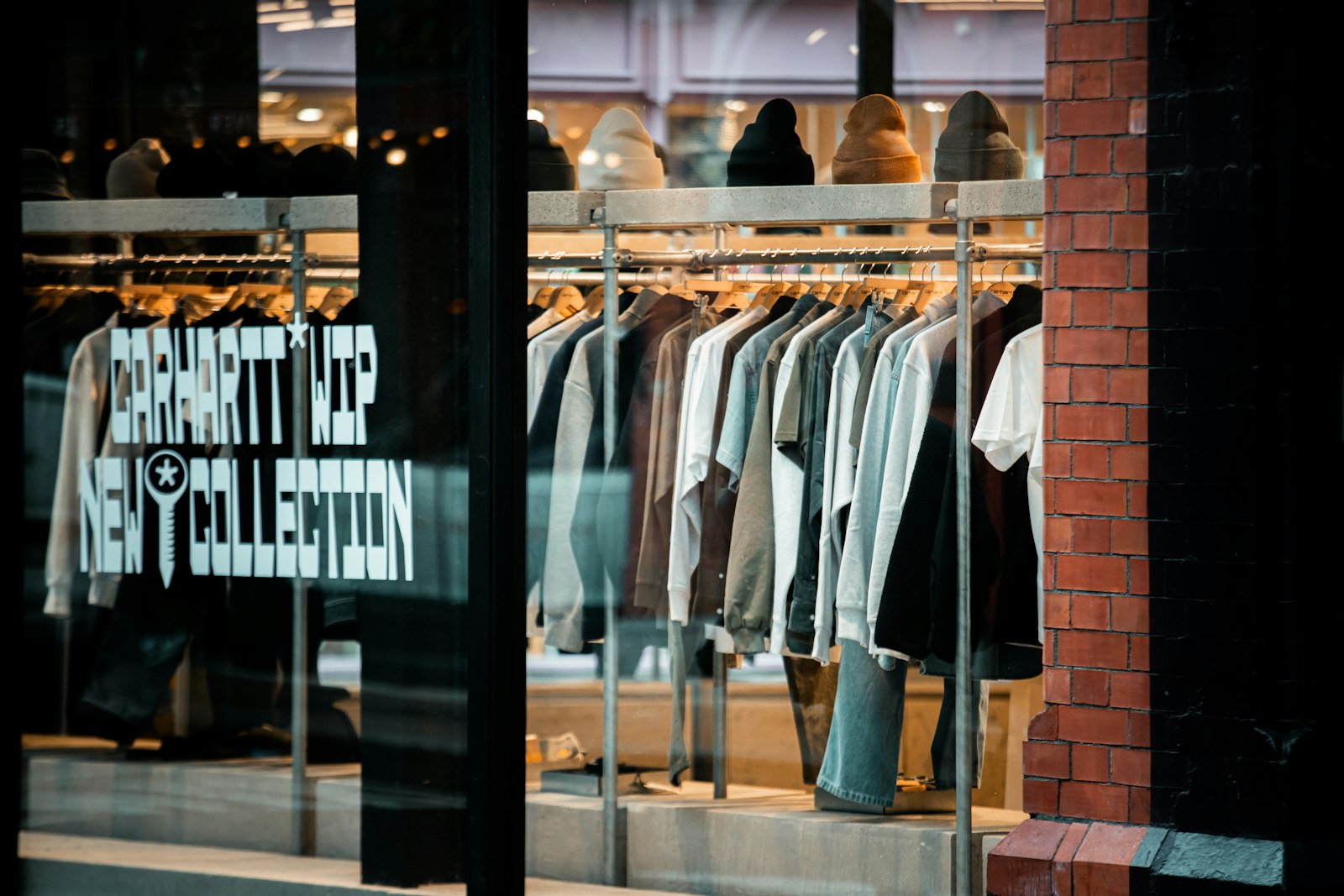 Retail boutique clothing store interior